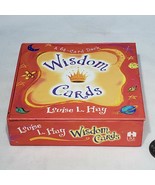 Wisdom Cards Louise L Hay 50 Affirmation Cards Box Set EUC 55 of 63 cards - £20.80 GBP