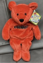 Salvino&#39;s Bammers Ken Griffey Jr #30 Plush Stuffed Bear Cincinnati Reds ... - £9.59 GBP