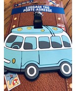 Luggage /ID Tag/Aqua Volkswagen VW Bus-Brand New-SHIPS N 24 HOURS 5862 - £9.34 GBP