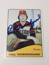 Paul Thormodsgard Minnesota Twins 1979 Tcma Autograph Card #2 Read Description - £3.94 GBP