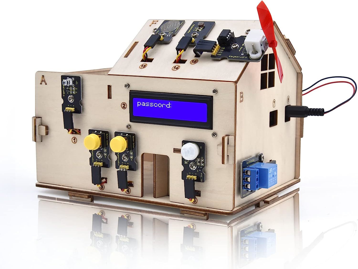 Keyestudio Smart Home Starter Kit For Arduino For Uno R3, Electronics Home - $72.92