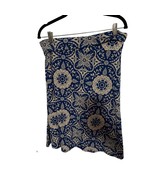 LuLaRoe Blue &amp; White Floral Dress – Size XL – Casual, Comfortable, &amp; Sty... - $351.27 MXN