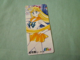 Sailor moon bookmark card sailormoon manga  Venus - £5.53 GBP
