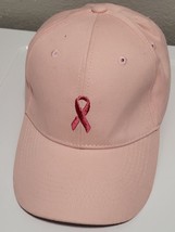Pink Breast Cancer Cap Hat Awareness Baseball Strap Back - £7.60 GBP