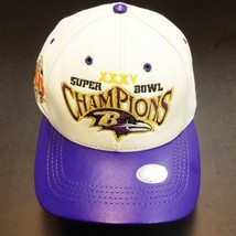 Super Bowl Champions XXXV, LOGO TEAM NFL BASEBALL LEATHER CAP - $35.00