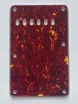 Guitar Parts Guitar Pickguard Backplate For Fender Stratocaster 6 Holes,Red - £11.89 GBP