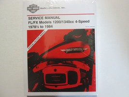 1979 1980 1981 Harley Davidson FL FX Electra Super Service Repair Manual  - £180.98 GBP