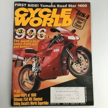 Cycle World Magazine February 1999 Yamaha Road Star 1600 &amp; Ultimate 250 MX - £7.43 GBP
