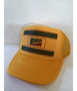 Vintage Mountain Dew Soda Hat Summer  Trucker Hat snapback Gold Soda Cap - $347.00 MXN