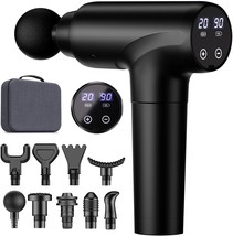 Cotsoco Massage Gun, Muscle Massage Gun Deep Tissue Back Massager For, Black - $26.84