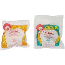 McDonald&#39;s Toy Plush Babe A Little Pig Goes A Long Way #1 BABE &amp; #6 DUTC... - $55.91 MXN