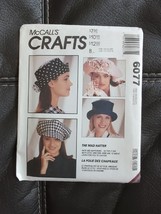 McCall&#39;s 6077 Hats Sun Baseball New Fashion Accessories Sewing Pattern OSZ Uncut - £7.58 GBP