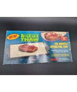 Instant Thaw the Original Steak Meat Food Miracle Defrosting Thawing Tra... - $29.98