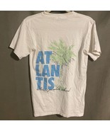 Vintage Atlantis Bahamas Paradise Island Graphic T Shirt Mens Size Small - £15.46 GBP