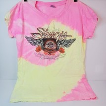 76th Sturgis Motorcycle Rally 2016, Womens 2X Short Sleeve T Shirt, Pink Tie Dye - £14.93 GBP