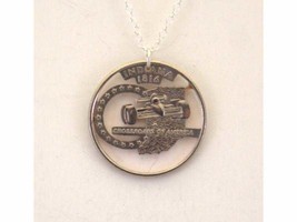 Indiana  Cut-Out Coin Jewelry Necklace and Pendant - £18.97 GBP