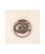 Indiana  Cut-Out Coin Jewelry Necklace and Pendant - $33.75 CAD