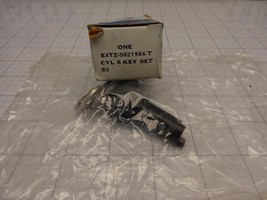FORD NOS E4TZ-9821984-T Lock Cylinder and Key Bronco II Console some 84-89 - $19.33