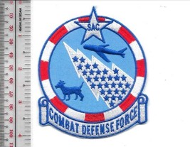 US Air Force USAF 320th Combat Defense Squadron SAC Combat Defense Force Patch - £8.78 GBP