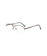 NEW HORIZON EYEWEAR Gunmetal GILLIGAN Eyeglasses 55mm with Case - $39.55