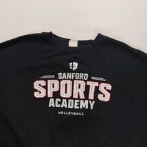 Augusta Sandford Sports Academy Volleyball Women’s 2XL Black Cropped Sweatshirt image 13