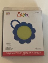 Sizzix Originals Die Large Tag Flower Brenda Pinnick Ellison Card Making... - $14.99