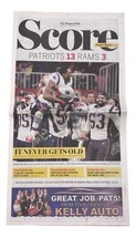 Nuevo Inglaterra Patriots El Boston Globe Febrero 4 , 2019 Periódico - £7.60 GBP