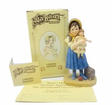 Jan Hagara figurine vtg limited edition 1985 Lisa Jumeau Doll NIB purse box gift - £23.35 GBP