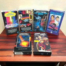 7 Star Trek VHS LOT 1-4, 6, New Generation Video Tape Films 80s Kirk Ori... - £14.80 GBP