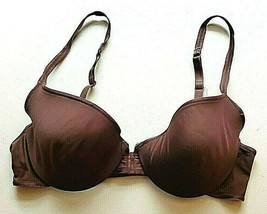 34D Lily Of France Nude Illusion Lined Full Coverage Underwire Bra 2101520 - £10.18 GBP