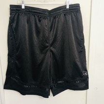 And1 Basketball Shorts 3XL 40x10 Black Spell Out Pockets Mesh Legs NBA SPORTS - £11.00 GBP