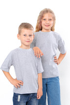 T-Shirt (kids), Summer,  Nosi svoe 6414-001-2 (siryj) - $11.46+
