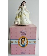New in Box Disney Belle Beauty and the Beast Music Box Musical Figurine ... - $129.97