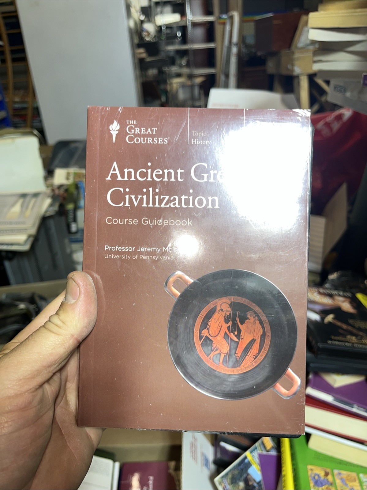 Great Courses Ancient Greek Civilization, Course Guidebook ,4 DVD&#39;s &amp; Tr... - $20.00