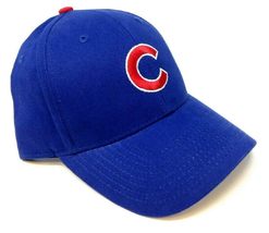 Chicago Baseball Team Hat Adjustable Classic MVP Cubs Cap (Blue) - £17.19 GBP