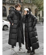 Stylish winter Long Coat Goose down down jacket for men and women, extra... - £418.51 GBP