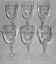 Set (6) Cristal D&#39;arques Chambery Pattern Crystal Wine Stems w/ORIGINAL Box - £38.69 GBP