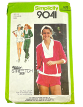 Simplicity Sewing Pattern 9041 Stretchy Track Suit Tennis Outfit Vintage 1979 - £9.88 GBP