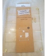 Magnetic Gold Memo Board 8.5 x 11 includes 4 clips-Brand New-SHIPS N 24 ... - $27.47 CAD