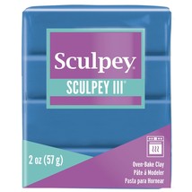Sculpey III Polymer Clay 2oz Turquoise - £9.52 GBP