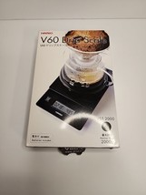 Hario V60 VSTN-2000 B  Coffee Drip Scale with Timer, Max 2000 Preowned Light Use - £29.72 GBP