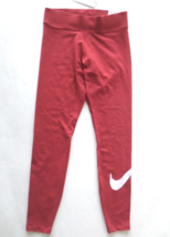 Nike Women Essential Mid-Rise Leggings - CZ8530 - Red Maroon - Size XS - NEW - £17.37 GBP