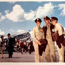 American Airlines Pilots Flagship Plane Postcard In Flight c1930-40s PCBG8C - $49.03 CAD