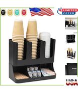 Efficient 6-Compartment Breakroom Storage - Easy-Clean Condiment Organizer - $608.16 MXN
