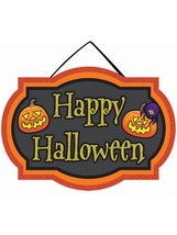 Forum Novelties Happy Halloween Mini Sign - £25.73 GBP