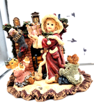 Yesterday&#39;s Child Dollstone Collection #3528-1 Sandra Claus Christmas Mo... - $14.95
