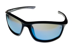 Timberland Mens Shiny Black Rectangle, Plastic Wrap, Polarized Sunglas TB7149 1D - £25.24 GBP