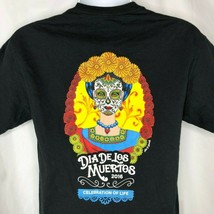 Dia De Los Muertos CA Lottery Scratchers M T-Shirt Medium Mens Day of the Dead  - $23.09