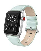 Leather Band Compatible for iWatch 38mm 40mm, Genuine Leather Replacemen... - £12.78 GBP