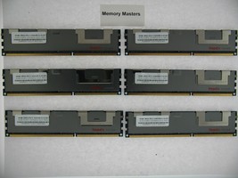 48GB  (6X8GB) MEMORY FOR DELL POWEREDGE T410 T610 T710 R610 R710 R715 - £154.11 GBP